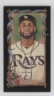 2023 Topps Allen & Ginter Mini Black Bordered Yandy Diaz Yandy Díaz #210 2id
