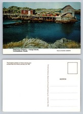 Fisherman's Property Change Islands Newfoundland Postcard by Fred Earle