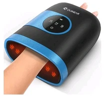 QUINEAR Cordless Hand Massager w/ Heat and Compression for Arthritis-NEW- SEALED