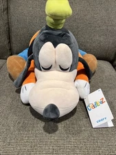 Walt Disney Parks Sleeping Dream Goofy Cuddleez Plush – Large 24 1/2'' New Rare