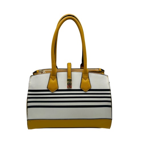 Unbranded Mustard Faux Leather Satchel