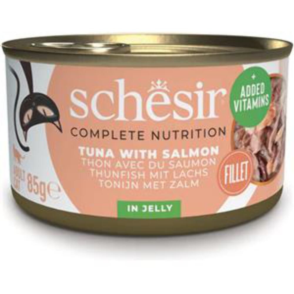 SCHESIR TONNETTO CON SALMONE IN JELLY 85 GR