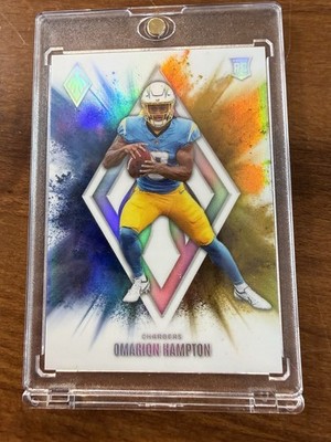 2025 Panini Phoenix - Color Blast Omarion Hampton #4 (RC)