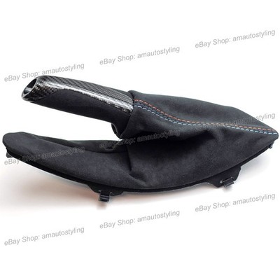 F8x Carbon Fiber MP Handbrake Handle w/ Lever Cover For BMW F30 330i 335i 340i