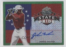 2020 Leaf Metal Draft State Pride Green Mojo 3/3 Jordan Walker #SP-JW1 Auto 5m1