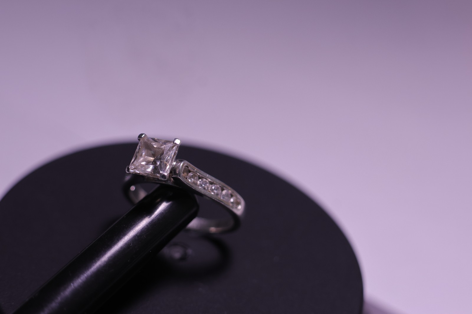 Complete Wedding Ring Set – Moissanite Engagement… - image 5