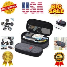 Big Capacity Pencil Pen Case Office College School Large Storage High Capacit...