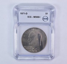 1971-D Eisenhower $1 MS66+ ICG