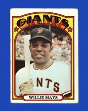 1972 Topps Set-Break # 49 Willie Mays VG-VGEX (crease) *GMCARDS*