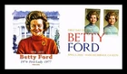 Dr Jim Stamps Betty Ford Perf & Imperf First Day Cover Panda Cachets 2024