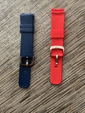 Bracelet sport Apple Watch 3 42 mm rouge et bleu
