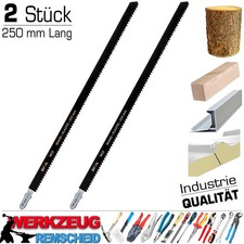 2 x Stichs&auml;geblatt Stichs&auml;ge 250mm Extra Lang T-Schaft Bosch Aufnahme Holz PVC
