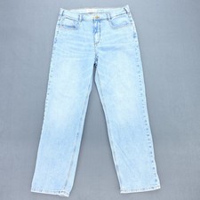 Anthropologie Pilcro Light Wash Straight Leg Jeans Size 30 Relaxed