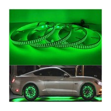 15.5in Quad Rank LED Wheel Rim Lights for Truck,RGBW Multicolor Car Tire Whee...