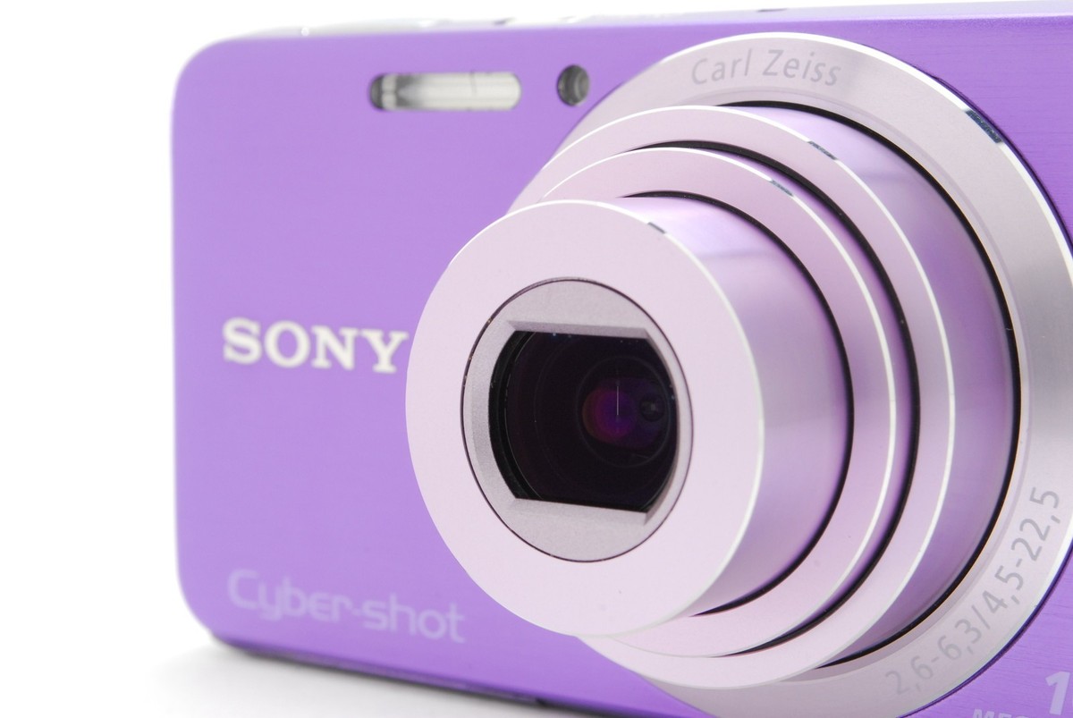 EXC+5] SONY Cyber-shot DSC-W630 Purple 16.1MP Digital Camera