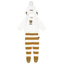 Moschino Kids Teddy Bear Motif Crewneck Tracksuit