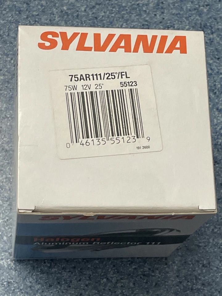 Sylvania 55123 75AR111/FL25 75 Watt 12 Volt AR111 Shape G53 Screw/Slip-on - Image 2 of 4