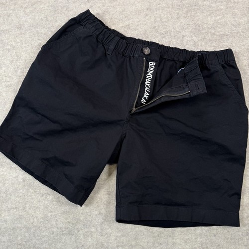 Chubbies Shorts Herren XL schwarz The Dark N Stormies 7" Schrittlänge Boomshakalaka Chino