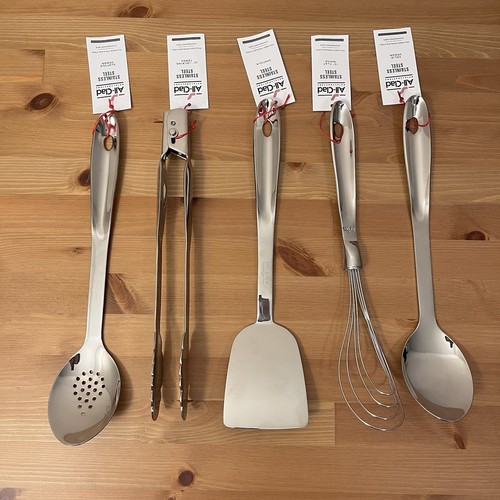 All-Clad Stainless Steel Kitchen Utensil Set 5 Piece Lot NWT