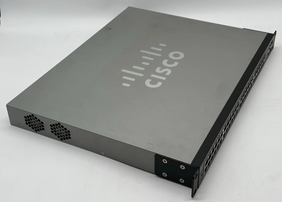 Cisco Small Business SF200-48P 48-Port Ethernet PoE Managed Switch-No Charger - Image 3 of 4