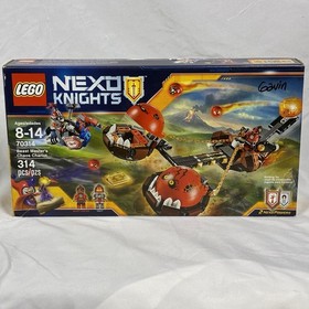 LEGO NEXO KNIGHTS Beast Master's Chaos Chariot 70314 314 pcs (WRITING ON FRONT)