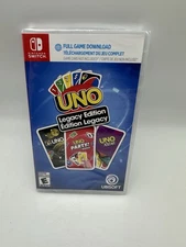 New UNO: Legacy Edition [Code In Box] (Nintendo Switch, 2024) Sealed