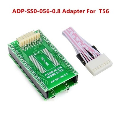 SOP56 Socket Adapter for T56 Programmer with ICSP Cable for Chip Programming