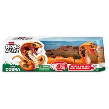 Robo Alive King Cobra by ZURU Battery Powered Robotic Snake Toy Ages 3