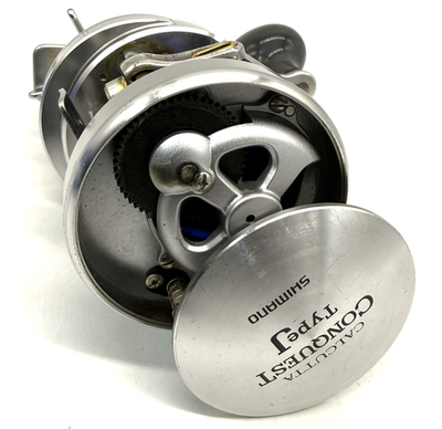 SHIMANO CALCUTTA CONQUEST TypeJ 本体 Shimano CALCUTTA CONQUEST 300 Type J Right Bait Casting Reel w/Box