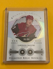 2016-17 Upper Deck Black Diamond LAWSON CROUSE Rookie Diamond Relic Double /99