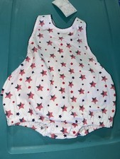 Girls Kissy Kissy Pima Cotton Stars USA Patri...