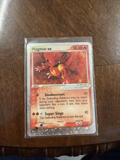 Magmar ex 100/109 Ruby and Sapphire Holo MP-HP Pokemon