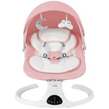 Electric Baby Swing,Usable in summer and winter, 5 Speed Modes of Gentle Swaying