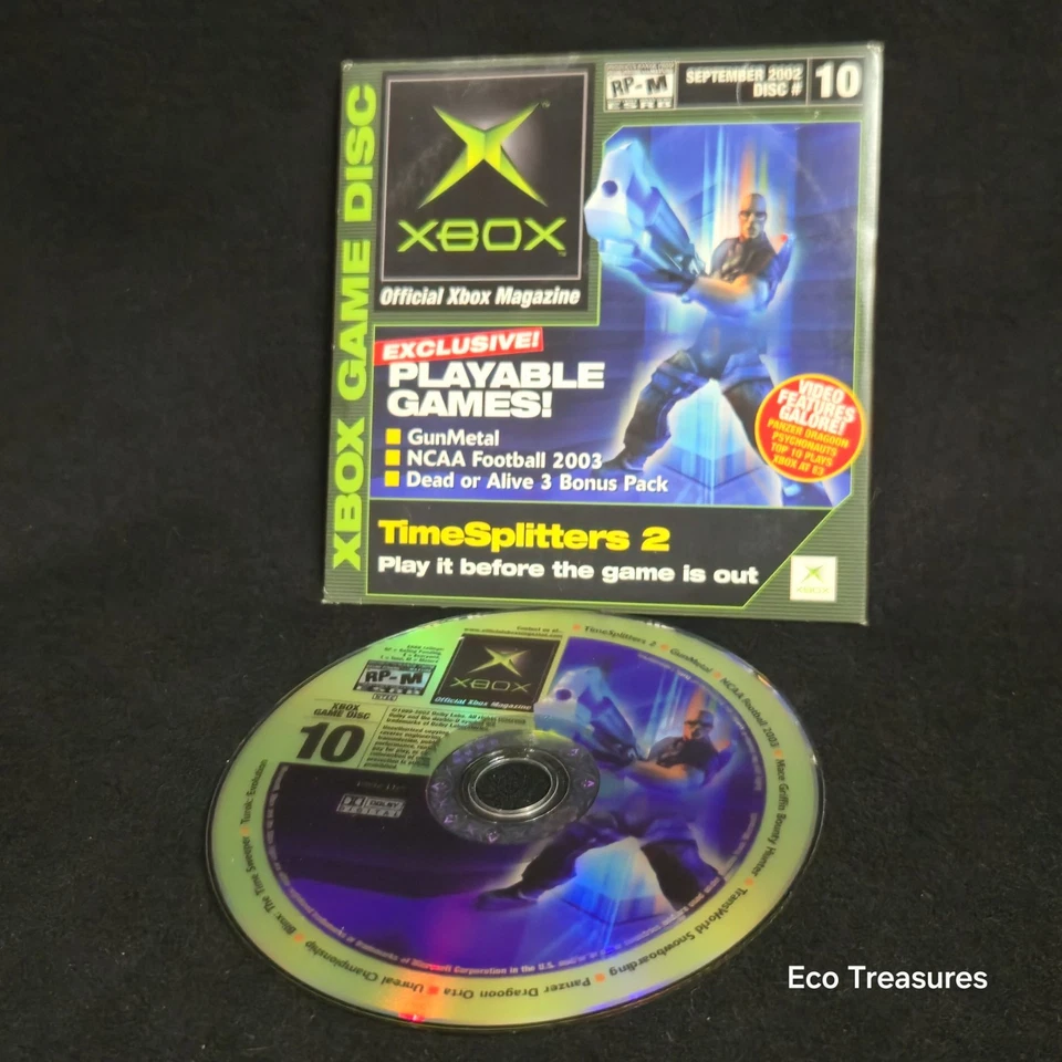Official Xbox Magazine Demo Disc #10 September 2002 Timesplitters 2  - Image 4 of 4