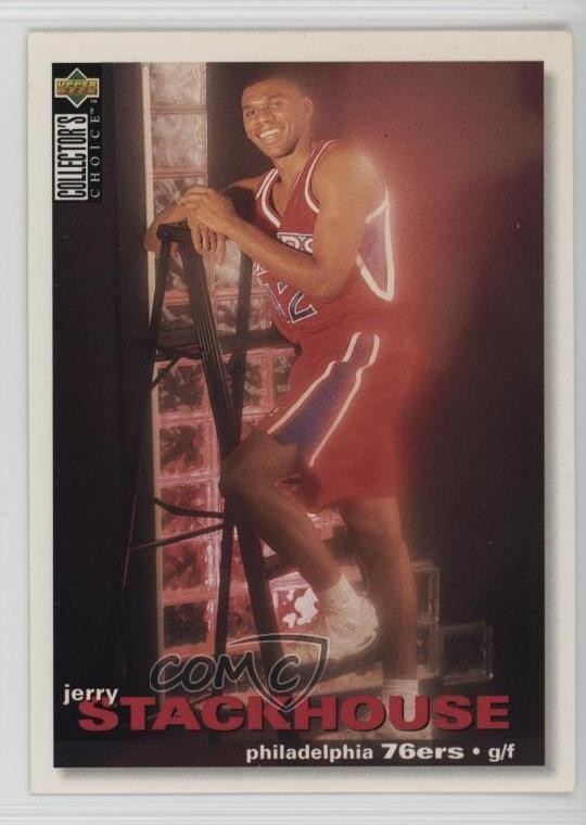 1995 Collector's Choice International German II Jerry Stackhouse Rookie RC 1l73