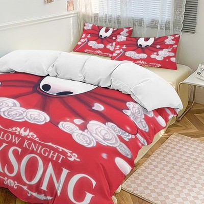 Hollow Knight Silksong Hornet Bettwäsche Set 85.Individuell Bettbezug+Kissenbez.