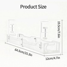 Cable Management Metal Under Desk Tray No Drill Cable Management Organizer