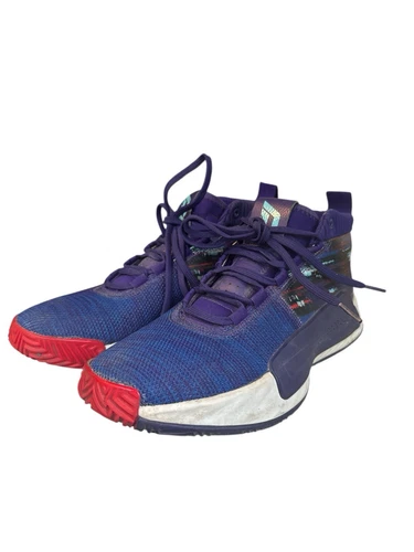 Adidas Dame 5 EF0500 Collegiate Purple Mens Size 9 Basketball Shoe Sneakers