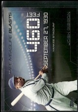 Josh Gibson 2015 Topps Update #TMB-15 Tape Measure Blasts Homestead Grays