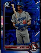 2022 Bowman Draft Sapphire Edition #BDC-102 Jose Ramos