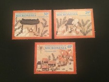ICOLLECTZONE US Micronesia  146-148 VF NH