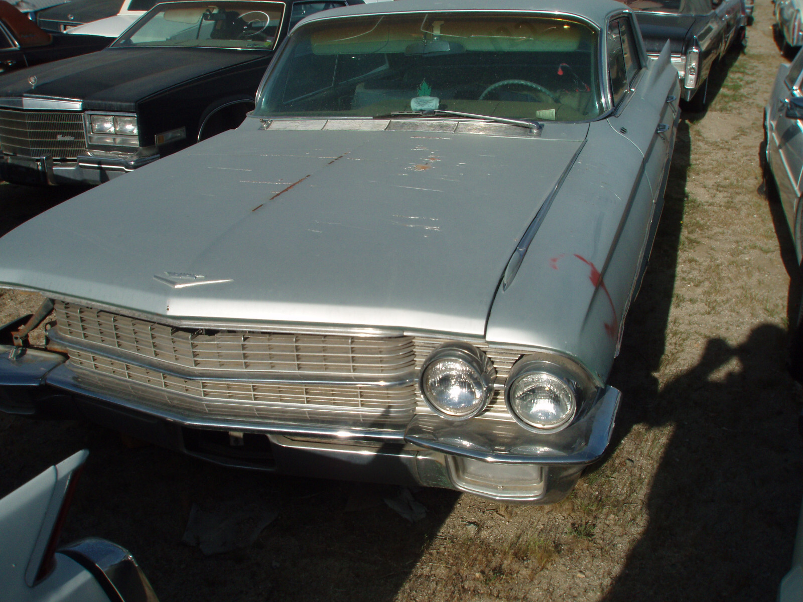 5966 Set of 4 Cadillac Wire Wheels REPLICAS + Gangster White Wall Tire