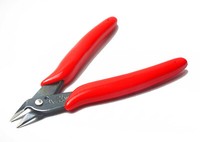 Seitenschneider, Drahtschneider FüR Modellbau Und Feinmechanik - Roter Griff