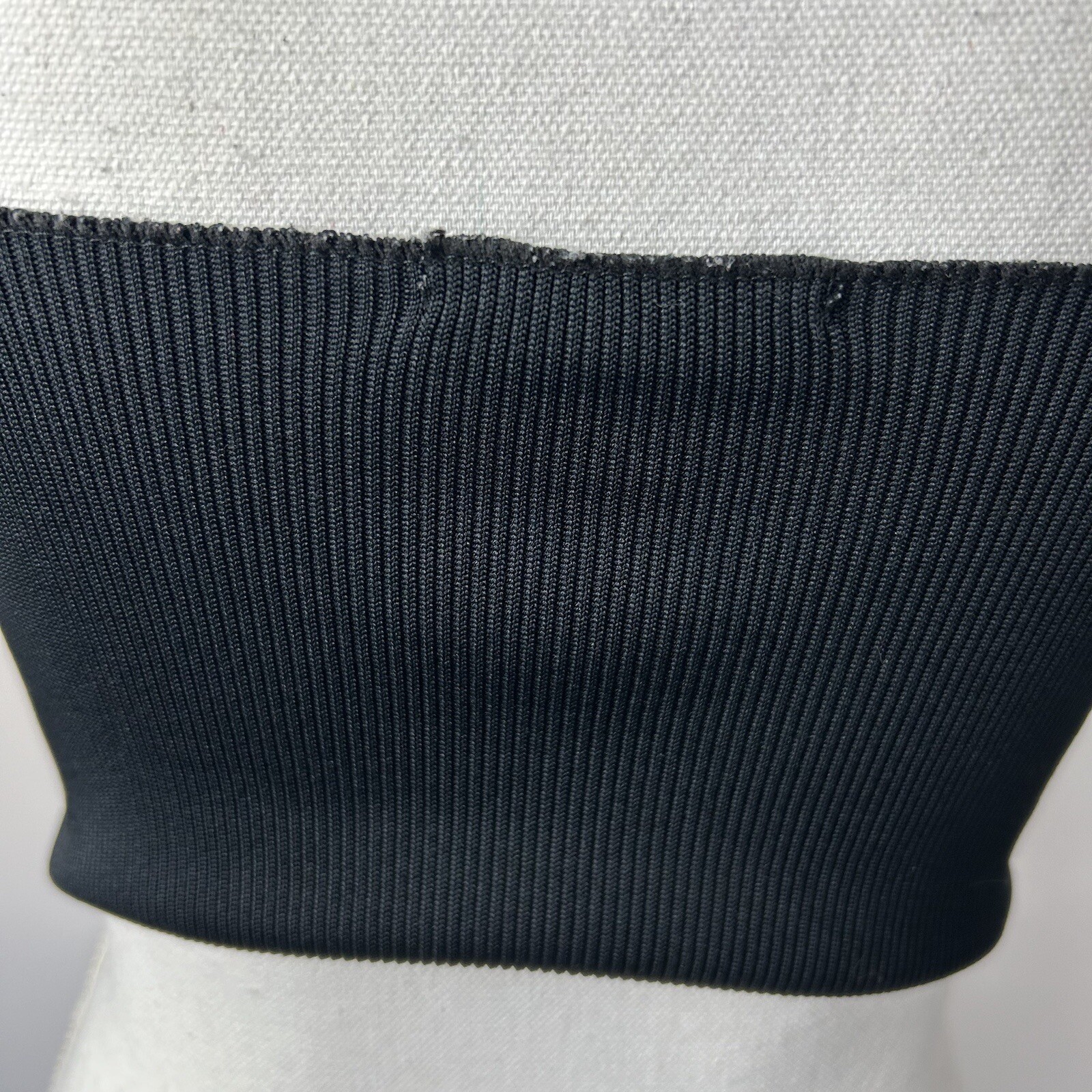 Misguided Women’s Solid Ribbed Square Neck Crop T… - image 5