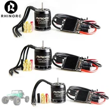 RhinoRC 540 AM32 ESC Combo Set 80A Brushless Motor Combo Crawler Car Axial SCX10