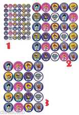Cialda PAW PATROL Dischetti Cake Decorazione Torta in Ostia o Zucchero A4