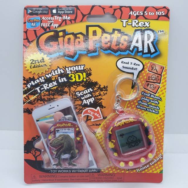 Giga Pet AR Augmented Reality Trex Electronic Pet 2nd Edition Real Sounds for sale online eBay