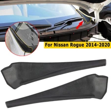 Pair For Nissan X-Trail Xtrail T32 Rogue 14-18 Front Windshield Wrap Corner Trim
