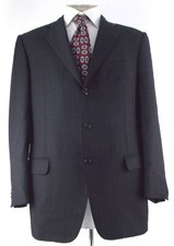  42L Ermenegildo Zegna Traveller Black Striped Sport Coat Blazer 2995