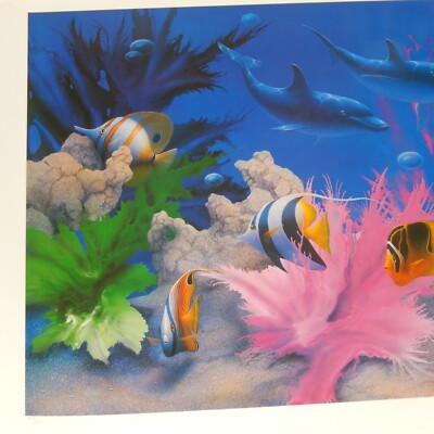 Signed Numbered DAVID MILLER Limited Edition VIVID SPLENDOR 38